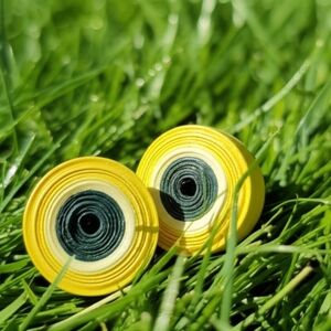 Lemon Drop Quilled Earrings